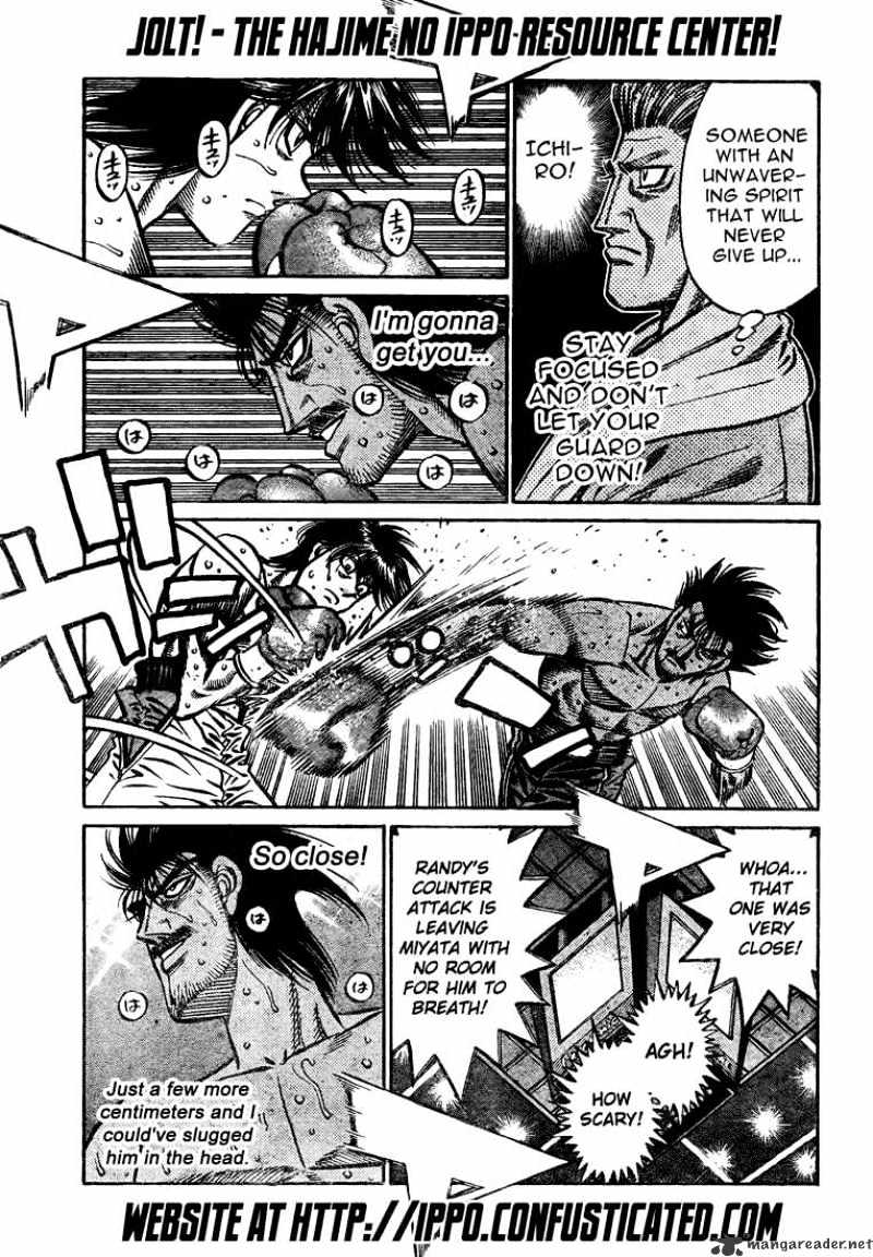 Hajime no Ippo: Fighting Spirit, Chapter 825 image 11